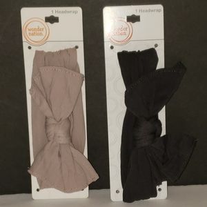 NWT Wonder Nation (2) Piecev Headwrap